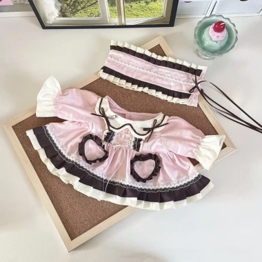 Quần áo bé 40cm Cotton Gothic Berry Ichiban – Đồ trẻ em rượu vang đỏ, dễ thương, 150k 7 Quần áo bé 40cm Cotton Gothic Berry Ichiban – Đồ trẻ em rượu vang đỏ, dễ thương, 150k 7