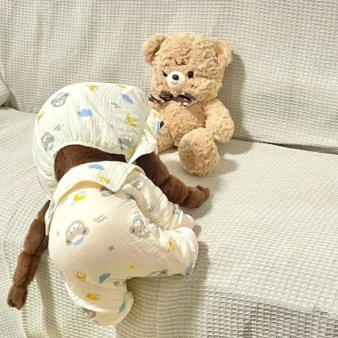 Quần áo bé 40cm Siêu Dễ Thương, Bộ Đồ Ngủ Cotton Lullaby Ichiban Mùa Xuân Búp Bê 8 Quần áo bé 40cm Siêu Dễ Thương, Bộ Đồ Ngủ Cotton Lullaby Ichiban Mùa Xuân Búp Bê 8