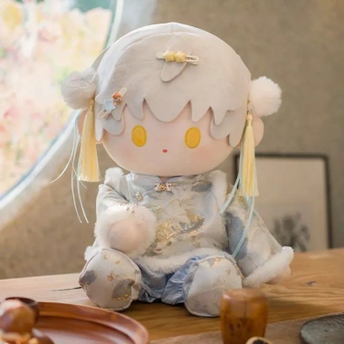 Quần áo bé lông cừu Huayue Trung Hoa 40cm, cotton mềm, giá 167k, miễn phí vận chuyển