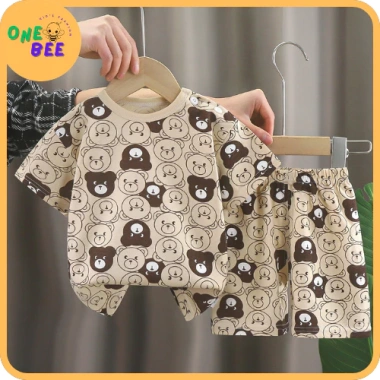 Quần Áo Bé Trai Cotton Mềm Mại, Thoáng Mát 6 Tháng-6 Tuổi - Giá 90k