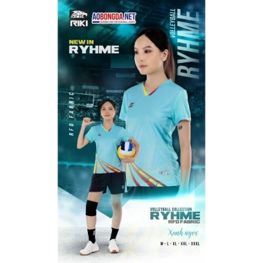 Quần Áo Bóng Chuyền Riki Vol8 Co Giãn Đa Chiều, Thấm Hút Mồ Hôi - Giá 189.000₫ 6