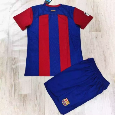 Quần áo bóng đá Barca vải mè cao cấp, thoáng mát, chuẩn thi đấu sân nhà sân khách - 220k 3