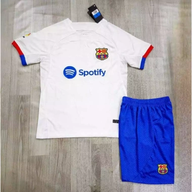 Quần áo bóng đá Barca vải mè cao cấp, thoáng mát, chuẩn thi đấu sân nhà sân khách - 220k 4