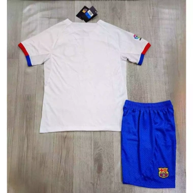 Quần áo bóng đá Barca vải mè cao cấp, thoáng mát, chuẩn thi đấu sân nhà sân khách - 220k 5
