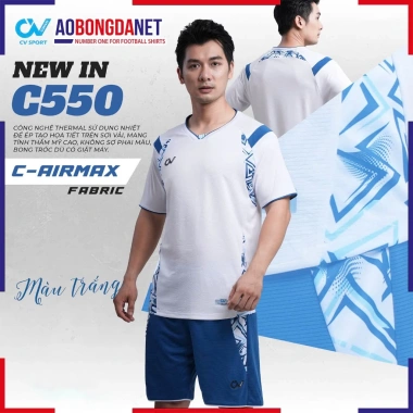 Quần Áo Bóng Đá CV C550 Bộ Đồ Đá Banh Chất Vải Cao Cấp Co Giãn Thấm Hút Mồ Hôi 2 Quần Áo Bóng Đá CV C550 Bộ Đồ Đá Banh Chất Vải Cao Cấp Co Giãn Thấm Hút Mồ Hôi 2