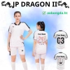 Quần Áo Bóng Đá Nam Nữ JP Dragon Trắng Hồng Vải Cao Cấp In Tên Số Theo Yêu Cầu 185.600 VND 2