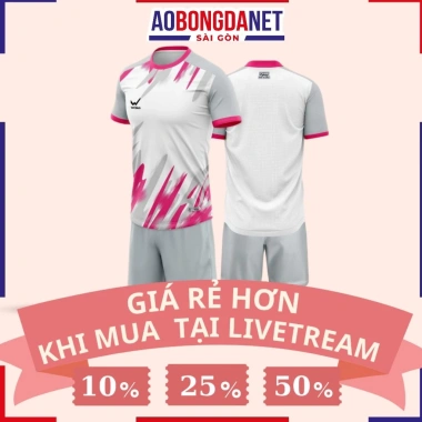 Quấn Áo Bóng Đá Wika Quang Hải QH19 Z-Vol Áo Đá Banh Co Giãn Không Logo Giá Ưu Đãi 259.000