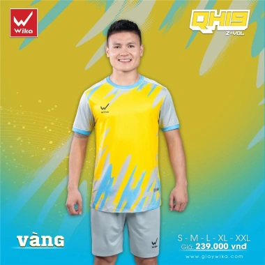 Quấn Áo Bóng Đá Wika Quang Hải QH19 Z-Vol Áo Đá Banh Co Giãn Không Logo Giá Ưu Đãi 259.000 4 Quấn Áo Bóng Đá Wika Quang Hải QH19 Z-Vol Áo Đá Banh Co Giãn Không Logo Giá Ưu Đãi 259.000 4
