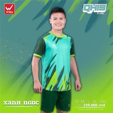 Quấn Áo Bóng Đá Wika Quang Hải QH19 Z-Vol Áo Đá Banh Co Giãn Không Logo Giá Ưu Đãi 259.000 5 Quấn Áo Bóng Đá Wika Quang Hải QH19 Z-Vol Áo Đá Banh Co Giãn Không Logo Giá Ưu Đãi 259.000 5