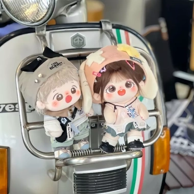 Quần áo búp bê 20cm cotton mềm mại, dễ thương, bộ thay thế cho búp bê 2