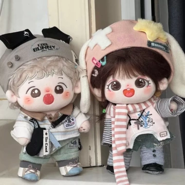 Quần áo búp bê 20cm cotton mềm mại, dễ thương, bộ thay thế cho búp bê 5
