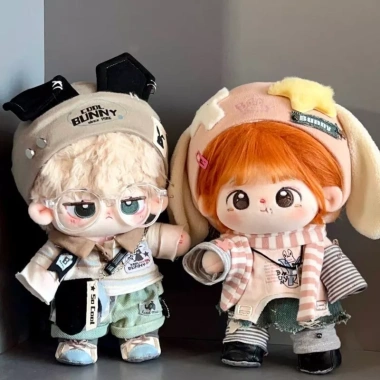 Quần áo búp bê 20cm cotton mềm mại, dễ thương, bộ thay thế cho búp bê 8
