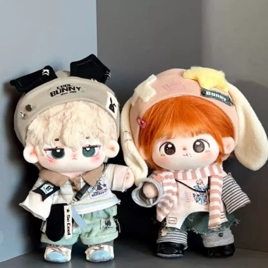 Quần áo búp bê 20cm cotton mềm mại, dễ thương, bộ thay thế cho búp bê 9