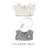 Quần Áo Búp Bê Cotton 10cm Giá Rẻ, Đồng Phục Học Tập, Miễn Phí Vận Chuyển 6