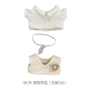 Quần Áo Búp Bê Cotton 10cm Giá Rẻ, Đồng Phục Học Tập, Miễn Phí Vận Chuyển 8