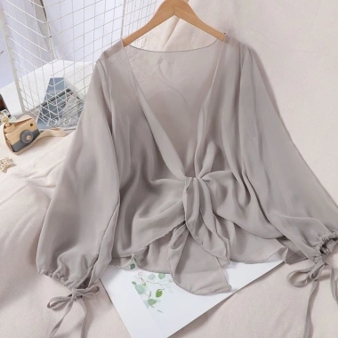 Quần áo chống nắng nữ Dòng Chảy Mỏng, nhẹ phù hợp Cardigan NDTG, giá 75.600₫