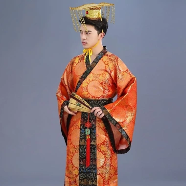 Quần áo Hanfu truyền thống Trung Quốc Áo choàng hoàng đế, hoàng tử, giao nhanh, chỉ 518.711 VND