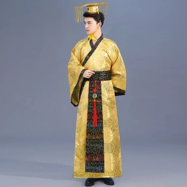 Quần áo Hanfu truyền thống Trung Quốc Áo choàng hoàng đế, hoàng tử, giao nhanh, chỉ 518.711 VND