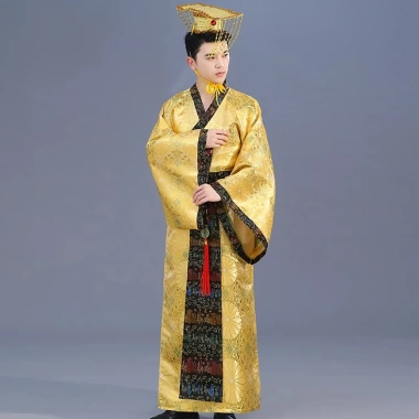 Quần áo Hanfu truyền thống Trung Quốc Áo choàng hoàng đế, hoàng tử, giao nhanh, chỉ 518.711 VND