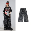 Quần áo khiêu vũ trẻ em phong cách hip hop đường phố, set biểu diễn sàn diễn - Giá 240.516 VND 6