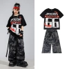 Quần áo khiêu vũ trẻ em phong cách hip hop đường phố, set biểu diễn sàn diễn - Giá 240.516 VND 7