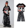 Quần áo khiêu vũ trẻ em phong cách hip hop đường phố, set biểu diễn sàn diễn - Giá 240.516 VND 8