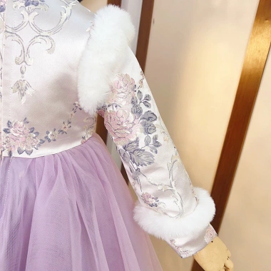 Quần Áo Mùa Đông Bé Gái 2.025 – Hanfu Trung Hoa, Phong Cách Tết, Giá 238.294₫ 3