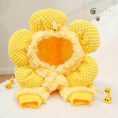 Quần áo mùa đông cho thú cưng Hoa Hướng Dương Plus - Nhung dày ấm áp, thoáng khí, dễ thương cho chó mèo - 368.650₫