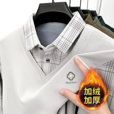 Quần áo nam kẻ sọc cao cấp lót lông cừu cổ, ấm áp mùa đông - Thời trang hàng ngày 319k 10 Quần áo nam kẻ sọc cao cấp lót lông cừu cổ, ấm áp mùa đông - Thời trang hàng ngày 319k 10