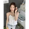 Quần Áo Nữ 2.024 Nơ Trắng Ren Sling Vest Một Lông – Giá Giảm 145.910₫ 2