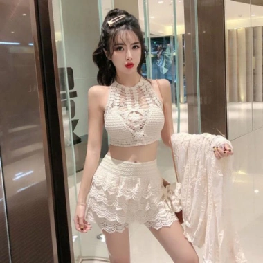 Quần áo ren bikini đi biển hót - Set đồ xinh xắn bán rời giá ưu đãi 79.000₫