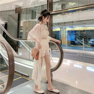 Quần áo ren bikini đi biển hót - Set đồ xinh xắn bán rời giá ưu đãi 79.000₫