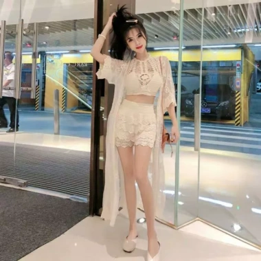 Quần áo ren bikini đi biển hót - Set đồ xinh xắn bán rời giá ưu đãi 79.000₫