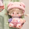 Quần áo trẻ em 20cm Cotton Búp bê bé trai và bé gái - Đồ mùa hè họa tiết động vật, giá rẻ 148k