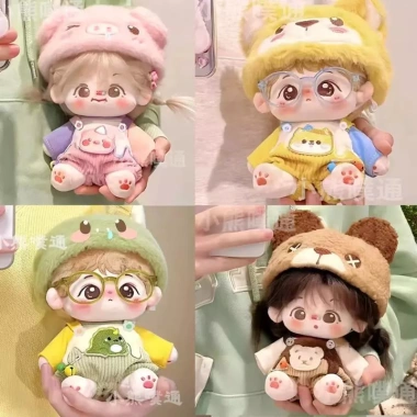 Quần áo trẻ em 20cm Cotton Búp bê bé trai và bé gái - Đồ mùa hè họa tiết động vật, giá rẻ 148k 13 Quần áo trẻ em 20cm Cotton Búp bê bé trai và bé gái - Đồ mùa hè họa tiết động vật, giá rẻ 148k 13