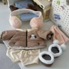 Quần Áo Trẻ Em Cotton Dày 40cm Mùa Đông Búp Bê Ngồi Đi Chơi, Miễn Phí Vận Chuyển 8
