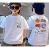 Quần Áo Trẻ Em Mùa Hè 2.025 In Hình Cotton Nguyên Chất, Thoải Mái, Giá 100.333₫ 7
