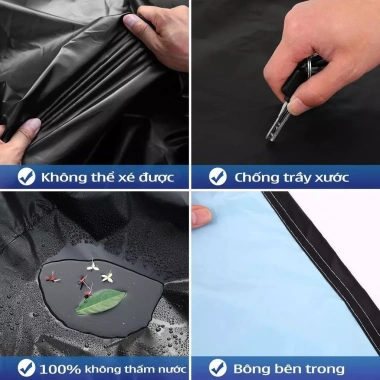 Quần Áo Xe Máy Che Nắng Chống Nắng Chống Mưa Vỏ Xe - Giá 119k, giảm 34k 9