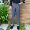 Quần âu baggy nam cạp cao Atrastino ống rộng vải Hàn co giãn, tây âu lịch lãm, giảm giá 169k 8