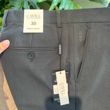 Quần âu CAVILL cao cấp vải mềm, chống nhăn, không bai xù, dáng slim trẻ trung - 321.750₫