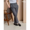 Quần âu CKA43CP Hidden Expandable Waist Regular 29‑34 Xám Giá 650k 5
