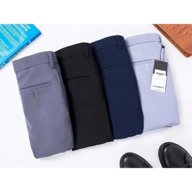 Quần Âu Công Sở Nam Dáng Hàn Quốc Ống Đứng Giãn Cao Cấp Thoáng Mát Giá 199.999 VND Giá Gốc 245.999 VND