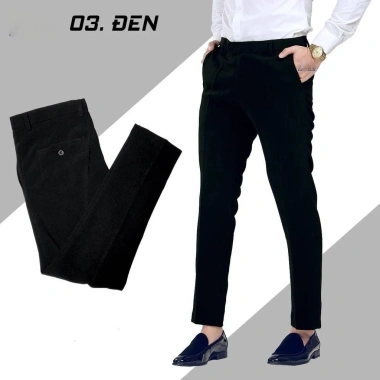 Quần Âu Công Sở Nam Dáng Hàn Quốc Ống Đứng Giãn Cao Cấp Thoáng Mát Giá 199.999 VND Giá Gốc 245.999 VND