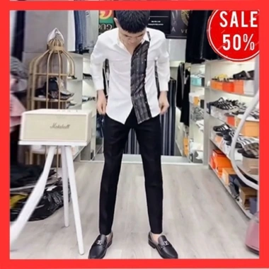Quần âu nam 4 sọc thom-e, dsq, amiri 4 khóa - boy phố, công sở, giá ưu đãi 109k 3