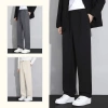 Quần âu nam baggy ống suông cạp chun co giãn, công sở mềm mịn, giá chỉ 155.000₫