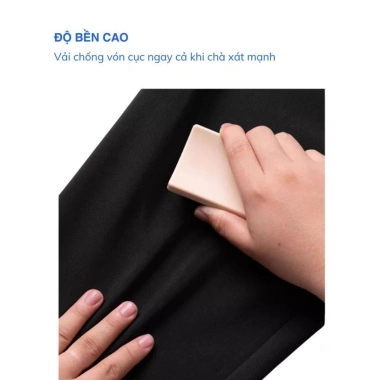 Quần âu nam baggy ống suông cạp chun co giãn, công sở mềm mịn, giá chỉ 155.000₫