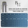 Quần Âu Nam BH STORE cạp chỉnh eo linh hoạt, ống suông form đứng, vải Vitex mềm mịn chống nhăn Giá chỉ 199.000₫ 9