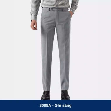 Quần âu nam cao cấp Vulcano cạp chun co giãn, dáng suông lịch lãm - Giá chỉ 449.000₫ 8