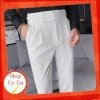 Quần Âu Nam Cạp Cao 2 Khuy Hàn Quốc Cao Cấp - Giá chỉ 290.000đ, phong cách Baggy 7