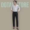 Quần Âu Nam Cạp Cao Lỗ Ô-dê Điều Chỉnh Đai Phong Cách Hàn Quốc Dáng Baggy 9